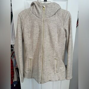 Athleta Lux Stronger hoodie, faux fur lined, size M